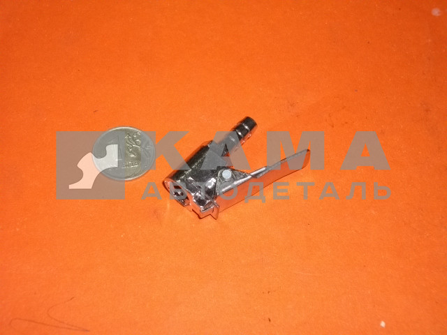 наконечник шланга подкачки ЕВРО (прямой, "блестящий") 21706