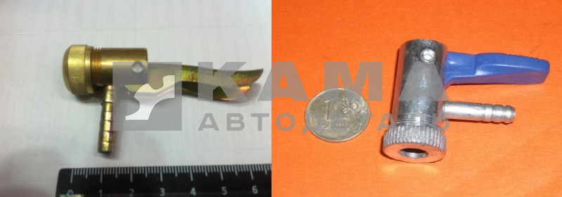 наконечник шланга подкачки ст.обр. "пластмассовый рычаг/железный УСИЛЕННЫЙ" 11212