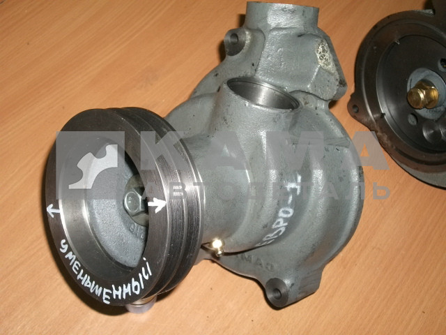 насос водяной ЕВРО-1 740.13-1307010 (клиновой ремень, малый шкив) ЗАВОД