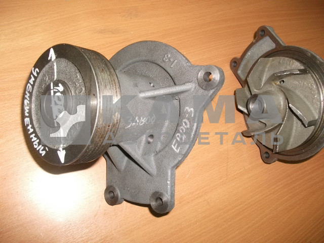 насос водяной ЕВРО-3 740.63-1307010 шкив малого диаметра (100мм) ЗАВОД