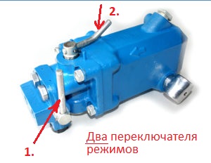 насос подъёма кабины и запасного колеса (двойной) Белоруссия, ст/обр 4310-5004010