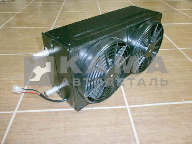 отопитель салона (тосол+24В) НЕФАЗ (9508.117.010-20/4208-8101401) Два эл.двигателя