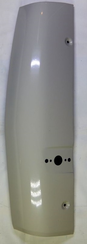 панель кабины-Угловая НАРУЖ. часть евро ЖЕЛЕЗ. СЕРАЯ, Левая (ветровик) 65115-8415011