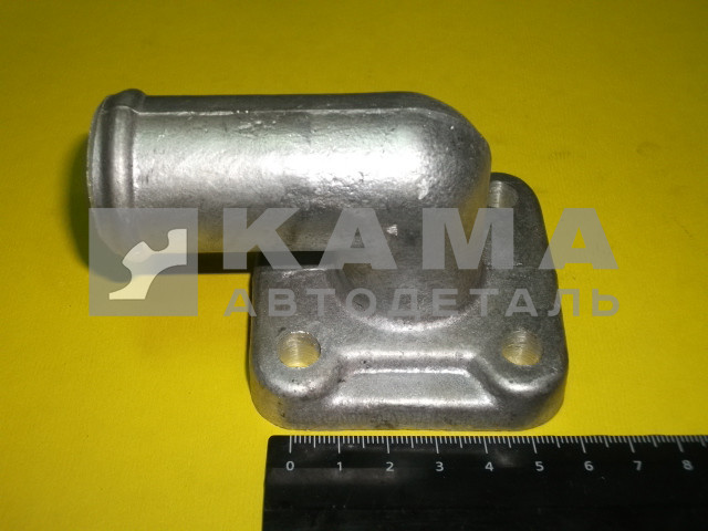 патрубок флянец НШ-32 кривой алюминиевый (под шланг) болты М8 5511-8604087