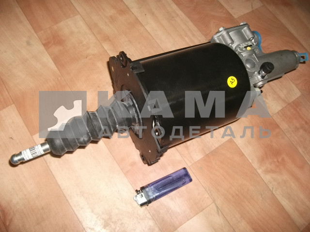 ПневмоГидроУсилитель (ПГУ) привода сцепления ЕВРО "WABCO"- 970 051 423 0; 0501 006 570 (КПП ZF)