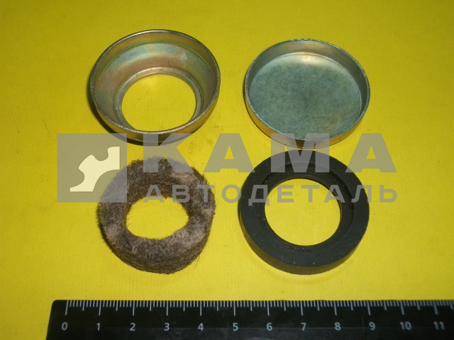 р/к вала вилки сцепления (заглушки,войлок) 14.1601242+14.1601244+870833