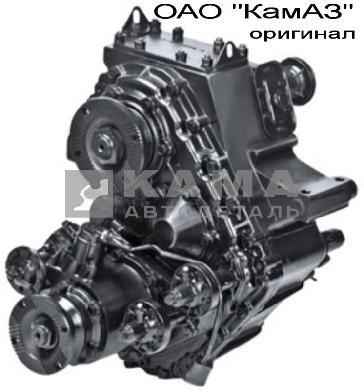 раздаточная коробка 65111-1800020-10 ЕВРО в сборе БЕЗ КОМ (ОАО КамАЗ-оригинал)*