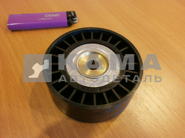 ролик-натяжной ремня ЕВРО пластмас.(БЕЗ "бурта") ЗАВОД "НУР-ТЕХ"(9527-1307225-03)