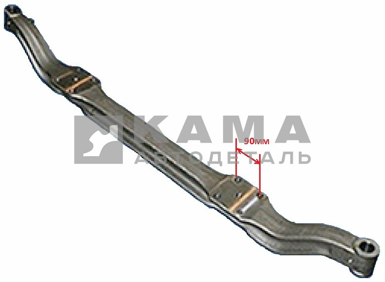 балка передней оси 53205-3001010-10 (широкие рессоры b=90мм)*
