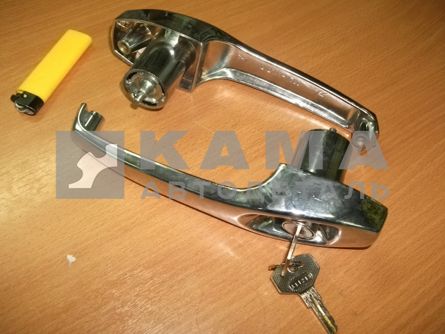 ручка открывания двери наружная (пара, с ключами) СТ.ОБ. 5320-6105040(150) (ЭКОНОМ)