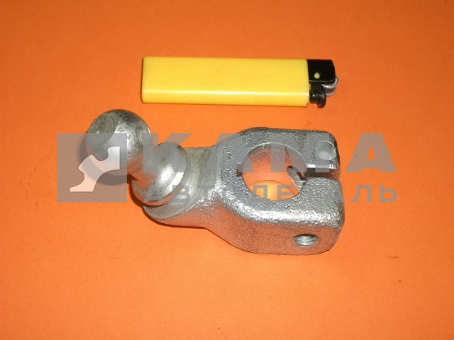 рычаг кулисы КПП 14.1703238 (шар, "загнутый")