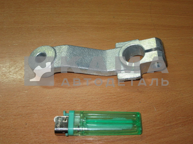 рычаг опоры КПП ЕВРО 6520-1703223-24 ("гнутый",1отв.,. кулисы КПП-154)