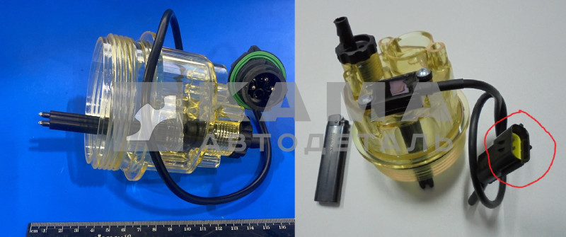 стакан водозаборника ФГОТ евро "PL" ("PreLine") с датчиком воды LVG003