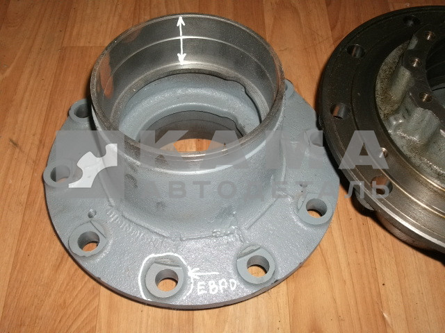 ступица колеса 43114 голая ЕВРО (внутр. подш.7518(34мм), сальник ст.обр.) 43114-3103015-10 эконом