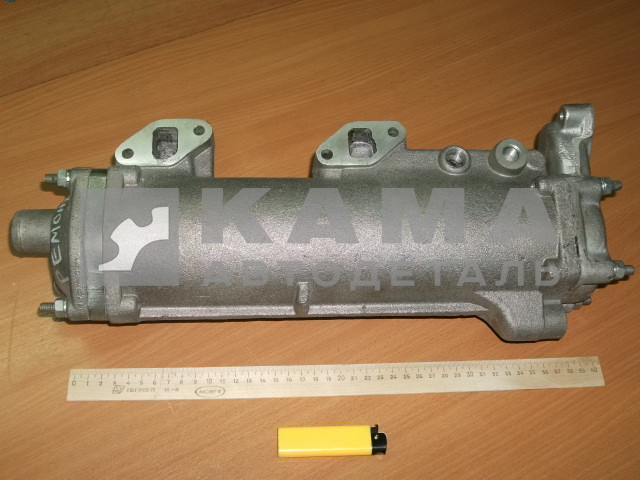 теплообменник масляный 740.11-1013200 (стар.обр. "короткий") РЕМОНТ ( Гарантия 3 мес )