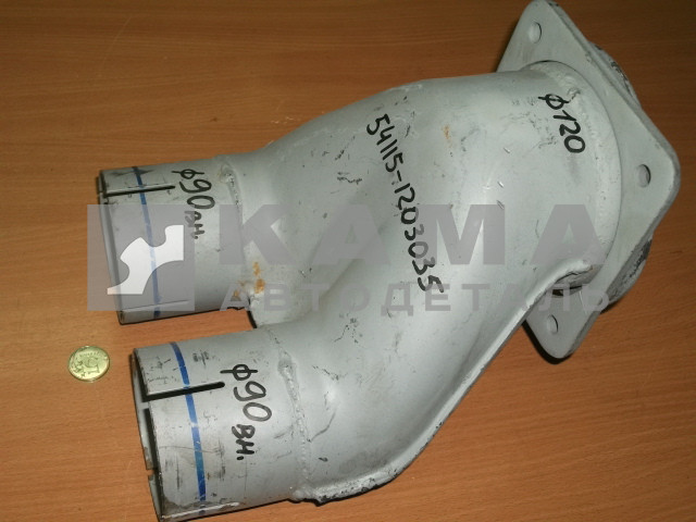 Трубы, Тройник, Угол глушителя/ТКР 