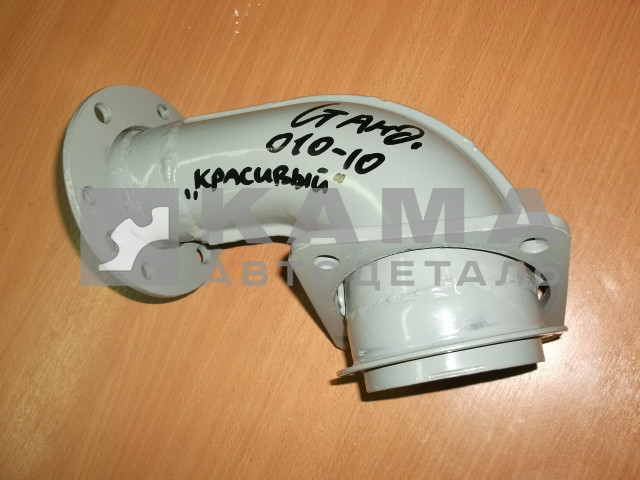 труба приемная - УГОЛ от турбины "СТАНДАРТНый" "Эконом" (54115-1203010-10)