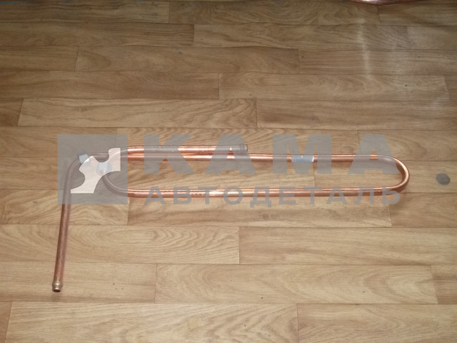 трубка компрессора 1-ц 6520-3506192 МЕДНАЯ "эконом" (на радиатор в к-те из 3х)