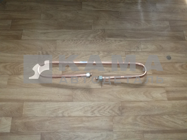 трубка компрессора 1-ц 6520-3506194 МЕДНАЯ "эконом" (на радиатор в к-те из 3х)