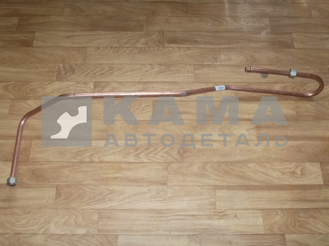 трубка компрессора 1-ц 6520-3506196 МЕДНАЯ "эконом" (на радиатор в к-те из 3х)