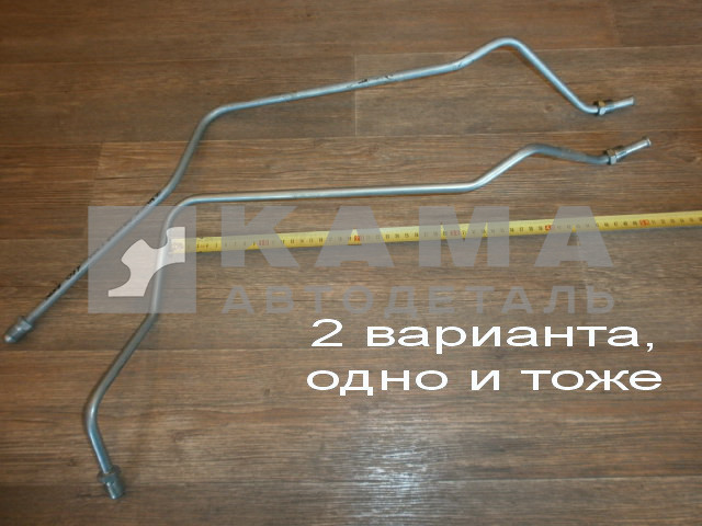 трубка насоса ГУР выс. давления 7406(50)-3407110-10 "эконом" (подача из насоса, тонкая, штуцер/штуцер)