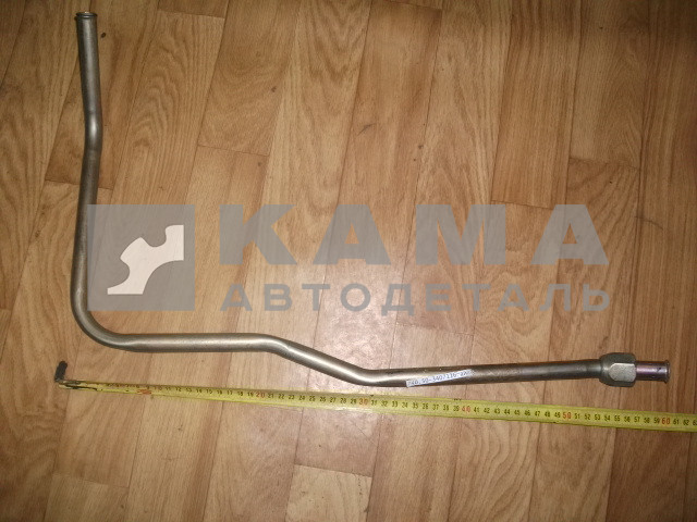 трубка насоса ГУР низк.давл. 740.50-3407116-10 "эконом" (обратка в бачек насоса, толстая, ГАЙКА / шланг-хомут) 7406-3407116