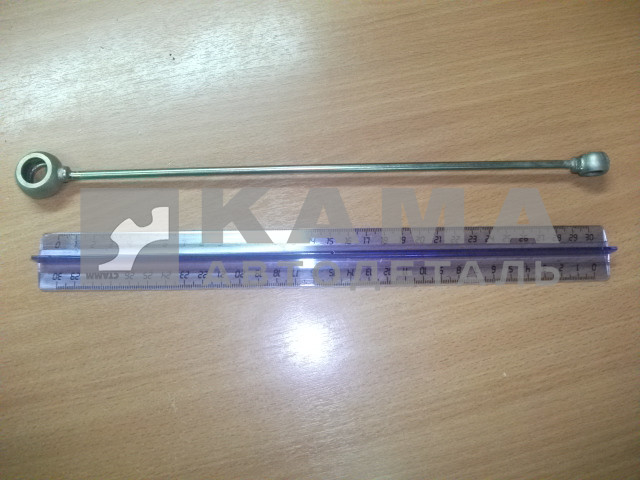 трубка ТНВД-ЭФУ ЕВРО на клапан желез. №826 ПРЯМАЯ 30см (штуцера "развернуты"на90')