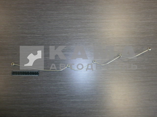 трубка топливная дренажки форсунок Евро-0,1,2,3 Короткая/Левая (эконом) 740.11-1104346-10 (железная-тонкая)