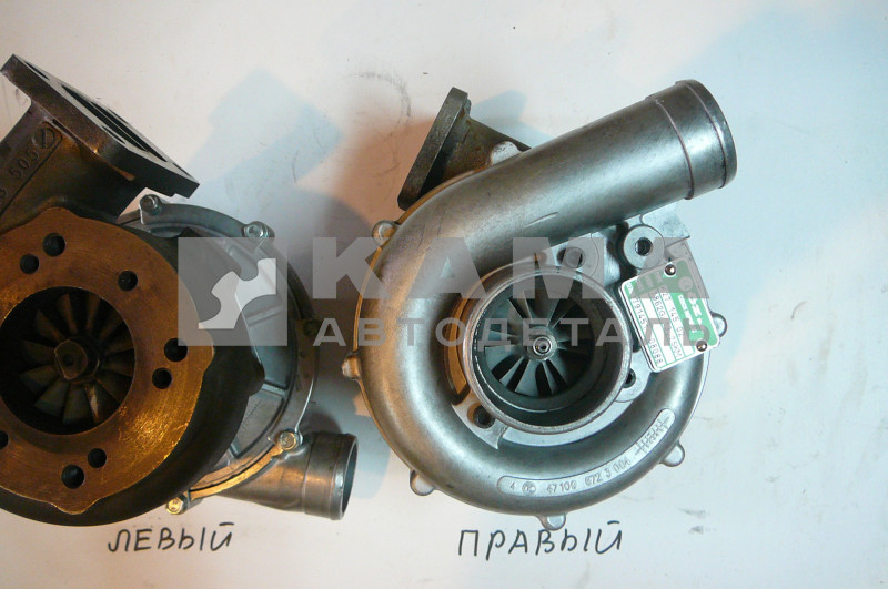 турбокомпрессор К27-145-01 РЕМОНТный (10 шпилек) Правый (ГАРАНТИЯ 3мес.)