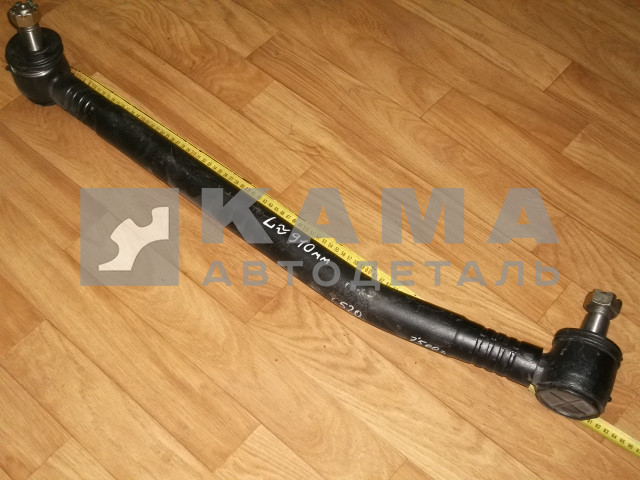 тяга рулевая продольная (сошки) 6520-3414010 (цельная,"кривая",L910мм)