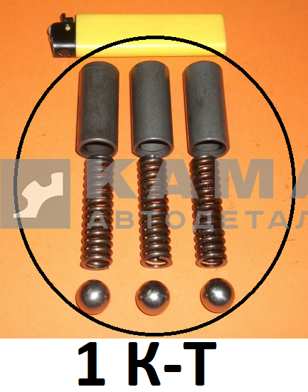 фиксатор КПП-Крышки (механизма переключения) к-т из 3х3 (14.1702100+2106+2088)