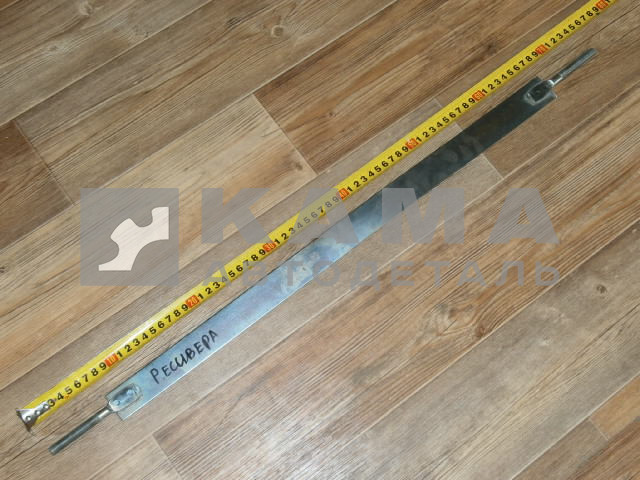 хомут ленточный ресивера короткий "ПРЯМОЙ" (L75см, 2шпилькиМ10) 5410-3513085