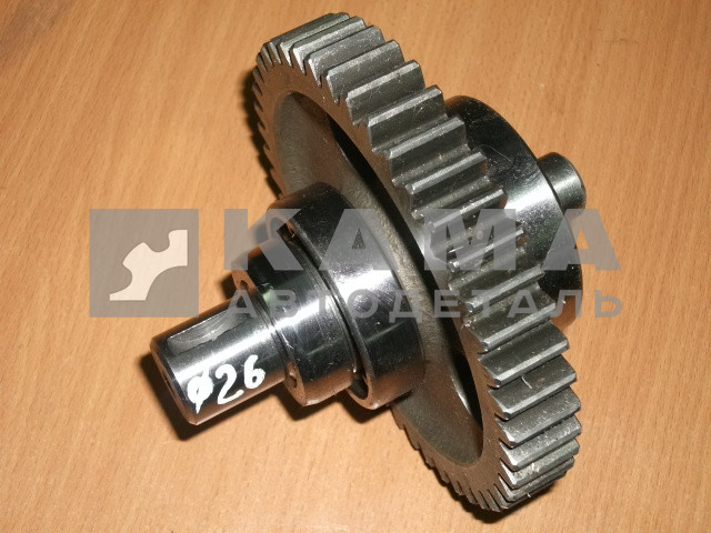 шестерня привода ТНВД в сб Д-26, L=125мм 740.11-1029120 (7406.1029120)