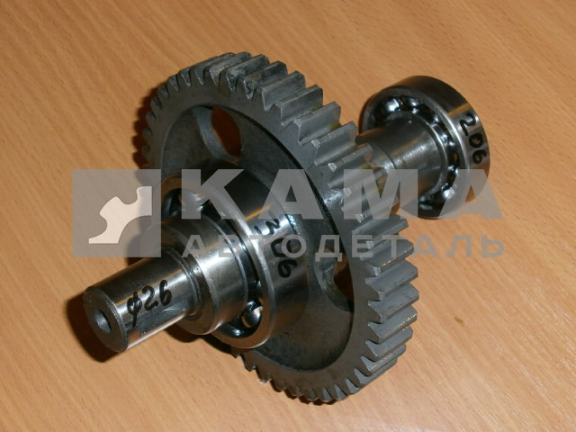 шестерня привода ТНВД в сб Д-26, L=176мм (подш-к 306/206) 740.51-1121010