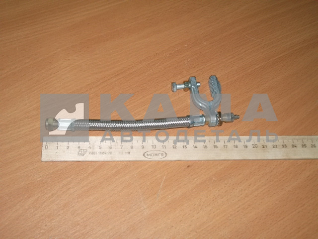 шланг межколесный ЕВРО 15см Армированный("блестящий", с кр-ном) короткий