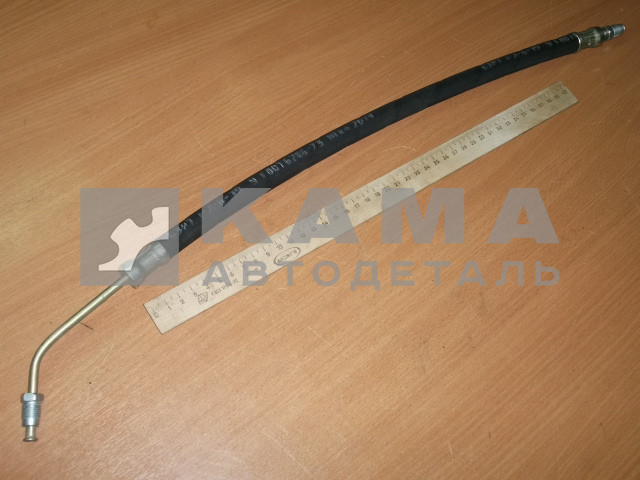 шланг ПГУ ЕВРО резина (угол 45 град, L62см) 53215-1602590