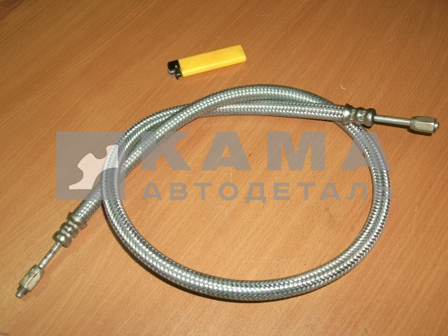 шланг системы накач шин ДЛИННый Армиров(блестящий) с рамы на мост ЕВРО 4310-3506050-10 (L100см)