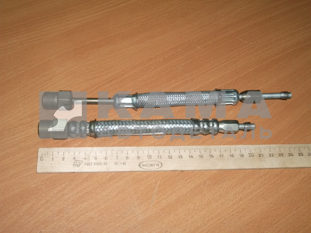 шланг системы накач шин КОРОТкий Армирован(блестящий) на колесе ЕВРО 43118-3124186