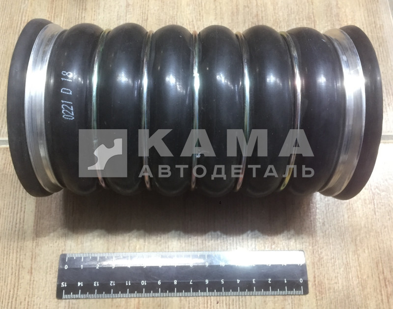 патрубок воздушный Куллера Scania "SAMPA" 041045	ЛЕВЫЙ (82х179) ан. 1525145