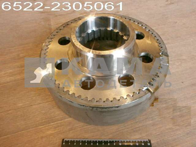 Шестерня колесного редуктора Перед. моста 6522-2305061 (ОАО КамАЗ) (ведомая в сборе)