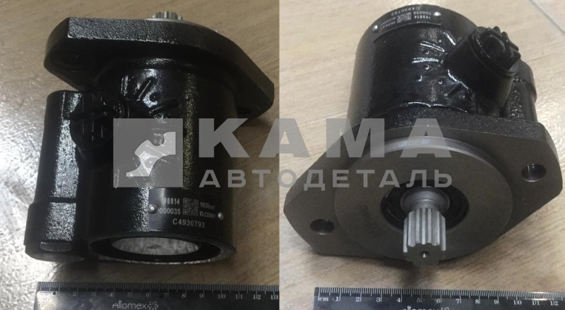 насос ГУР КАММИНС с шлиц. валом 4930793 (3974510/116.119) 6ISLe (эконом)