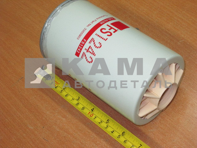 элемент фильтра КАММИНС топлив. FS-1242 АНАЛОГ (ФГОТ с сливом) Без гарантии