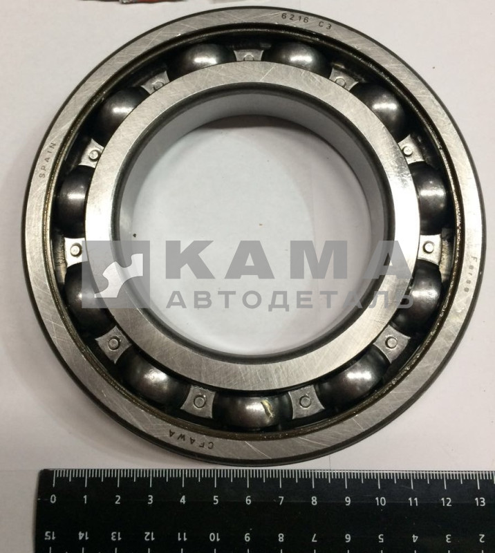 КПП ZF подшипник 0750 116 404 (0750 116 197)(6216) 80х140х26 (9S)