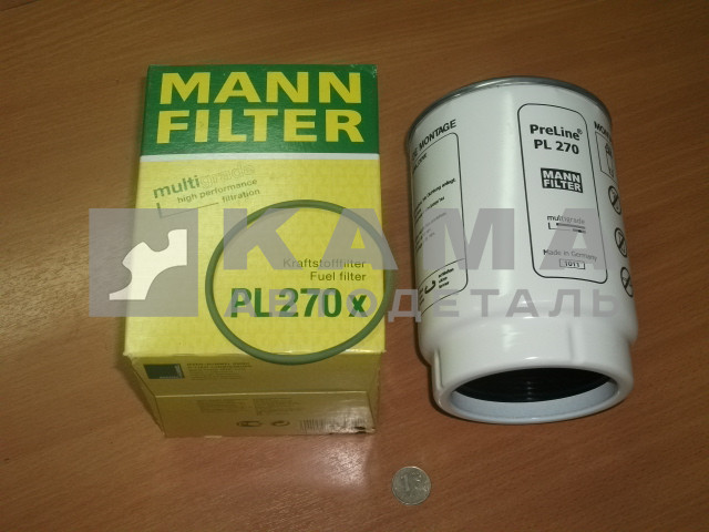 элемент Топл.Фильтра (ФГОТ) PL-270 ("MANN FILTER") Оригинал