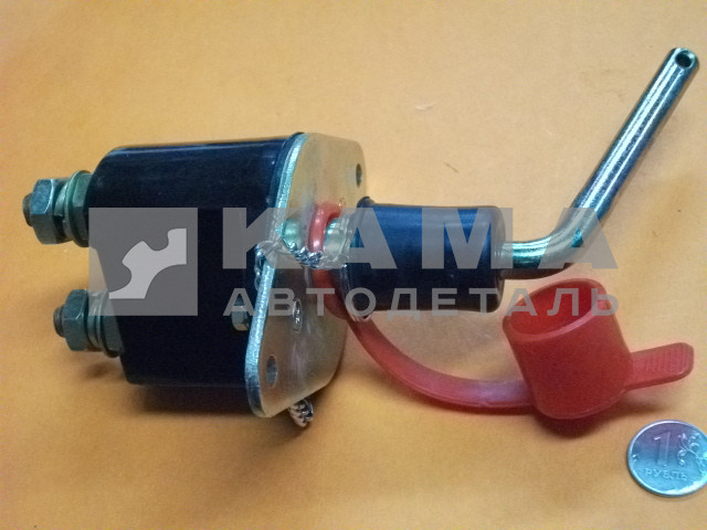 выключатель массы механический с "противоугонкой"