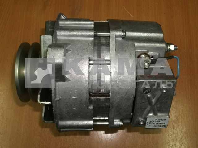 генератор 1322.3771 (клиновой ремень, аналог Г-273, малый) 28V-50А "ПрамоELTRA"