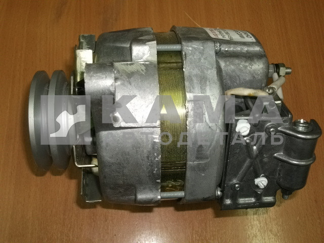 генератор Г-273 28V-45А. (стар.обр., клиновой ремень) "КАМТЭ" (740.3701008-40 / Г273В1-3701000)