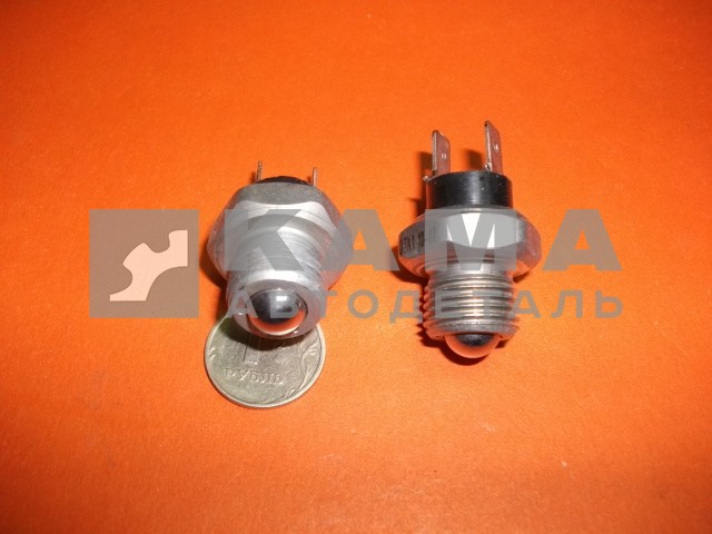 датчик ВК-418 "Клеммы" (Малый с шариком) зад.ход/блок. (2 клеммы, ключ 22) 1302.3768 (5320-3710136) (аналог ВК-403) (г.Пенза)