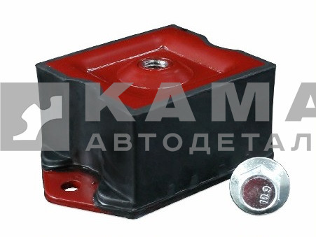 подушка крепления двигателя Вичай(Weichai) WD615, WP10, WP12 передняя (80х70х48) Howo(Хово) LEO100147A (WG1680590095)