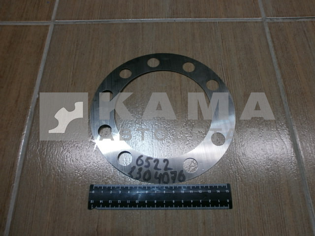 прокладка регулировочная шкворня Перед.моста 6522-2304076 (0,2мм)*